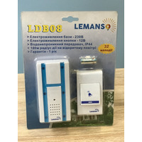 Звонок беспроводной в розетку 230V "LEMANSO" LDB08