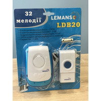 Звонок беспроводной в розетку 230V "LEMANSO" LDB20
