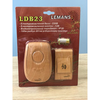 Бездротовий дзвінок в розетку 230V вільха "LEMANSO" LDB23