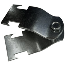 Затискач монтажного профілю e.industrial.strut.clamp.1-1/2" для труб 1-1/2" "E.NEXT" i0500005