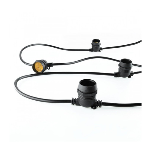 Гірлянда IP65 15 x E27 + кабель 10м + вилка IP44 тільки LED "LEMANO" LMA502