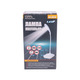 Лампа настільна гнучка, 125*100*350 мм, COB LED, USB/3xAA, ABS MASTER TOOL 94-0814