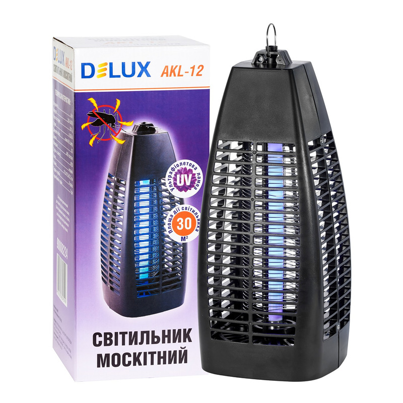 Светильник специальный AKL-12 1x6W ловушка для насекомых "DELUX" 90008224