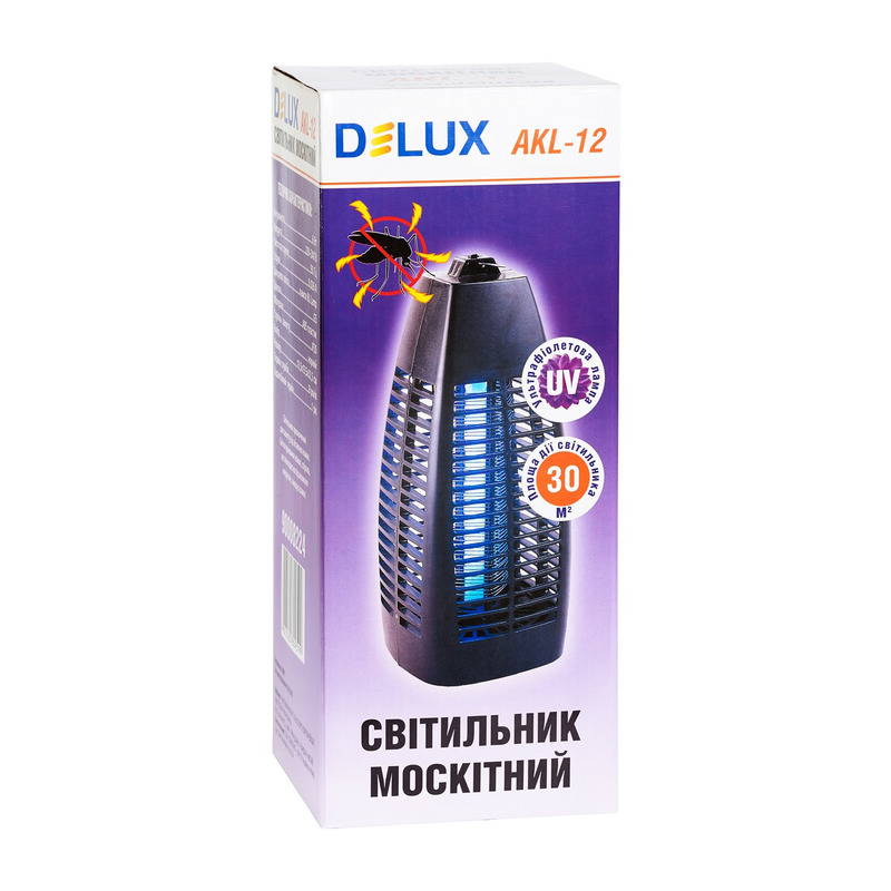 Светильник специальный AKL-12 1x6W ловушка для насекомых "DELUX" 90008224
