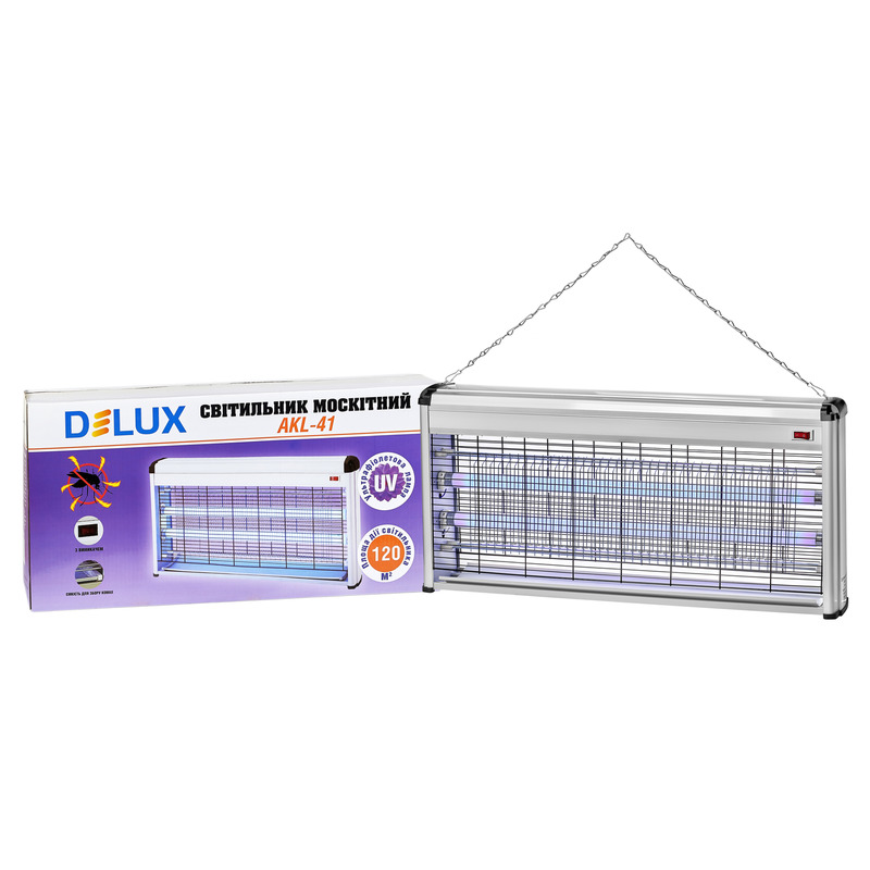 Светильник специальный AKL-41 2x20W ловушка для насекомых "DELUX" 90011590