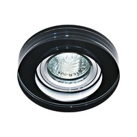 Світильник точковий MR16 50W GU5.3 чорний-хром "LEMANSO" ST150