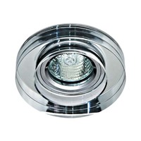 Светильник точечный MR16 50W GU5.3 прозрачный-хром "LEMANSO" ST150