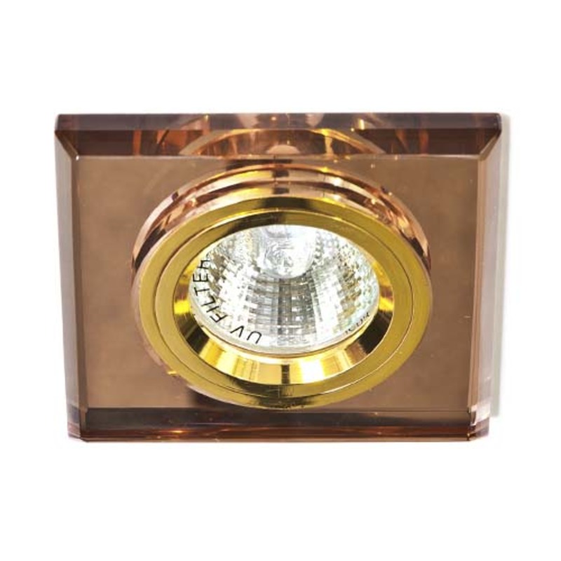 Светильник точечный MR16 50W GU5.3 чайный-хром "LEMANSO" ST151