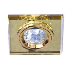 Светильник точечный MR16 50W GU5.3 жёлтый-хром "LEMANSO" ST151