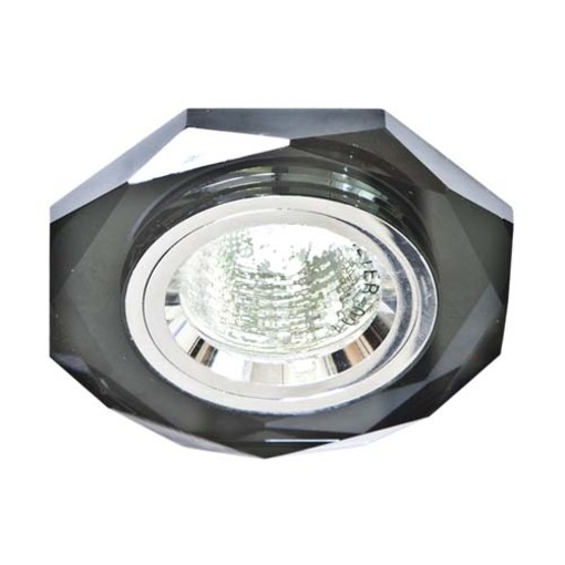 Світильник точковий MR16 50W GU5.3 чорний-хром "LEMANSO" ST152