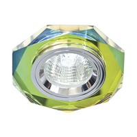 Светильник точечный MR16 50W GU5.3 жёлтый-хром "LEMANSO" ST152