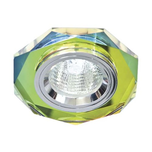 Світильник точковий MR16 50W GU5.3 жовтий-хром "LEMANSO" ST152