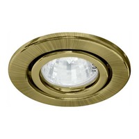 Светильник точечный MR16 античное золото "LEMANSO" DL3205
